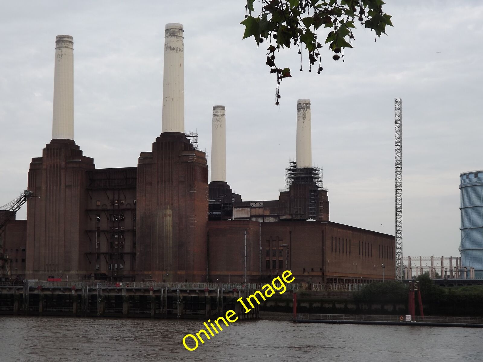 Photo 6x4 Battersea Power Station Westminster Decommissioned coal-fired p c2012