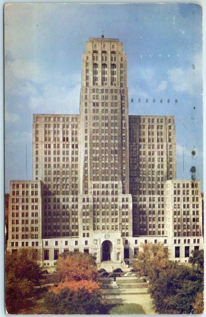 Postcard - Alfred E. Smith State Office Building - Albany, New York