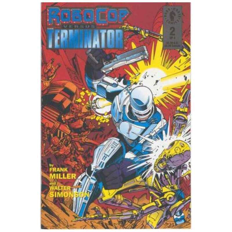 Robocop versus The Terminator #2 in Near Mint condition. Dark Horse comics [u{