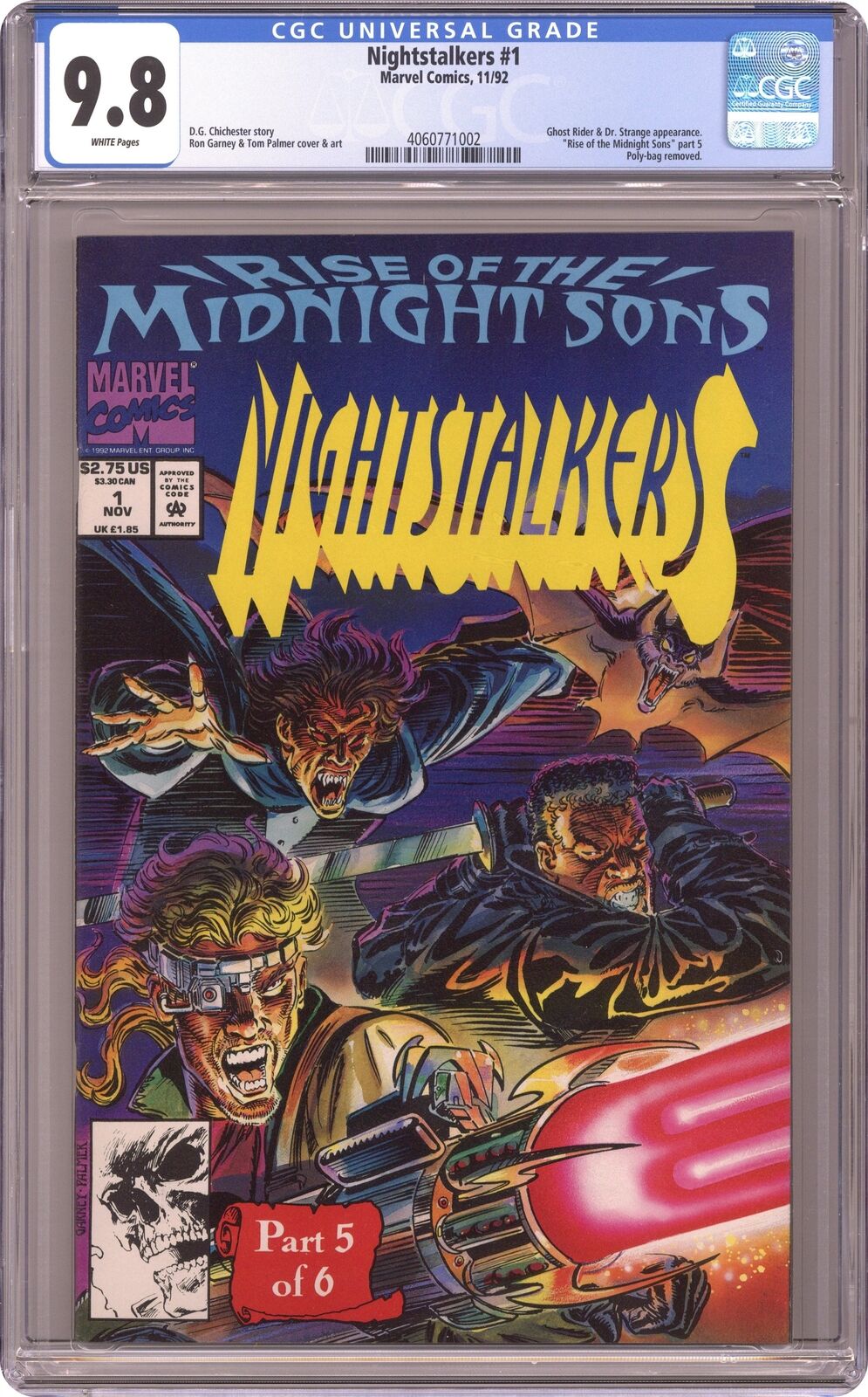 Nightstalkers 1U CGC 9.8 1992 4060771002