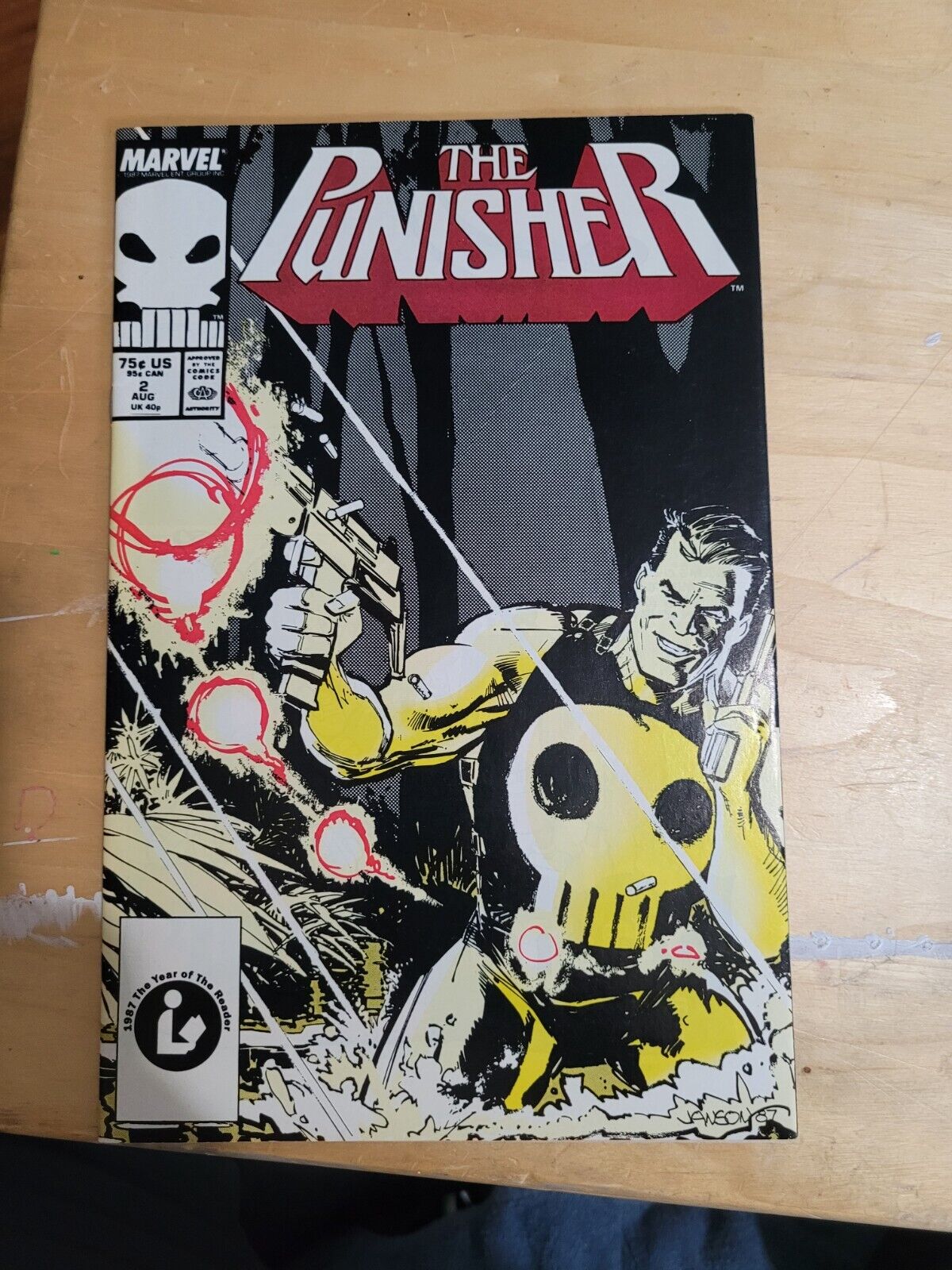 Punisher #2 First Issue of Unlimited Series Aug 1987 Marvel Comics NM