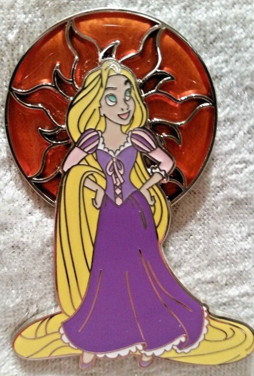 DSF 2014 NEW RAPUNZEL LIMITED EDITION 400 SPHERICAL WINDOW STAINED GLASS PIN