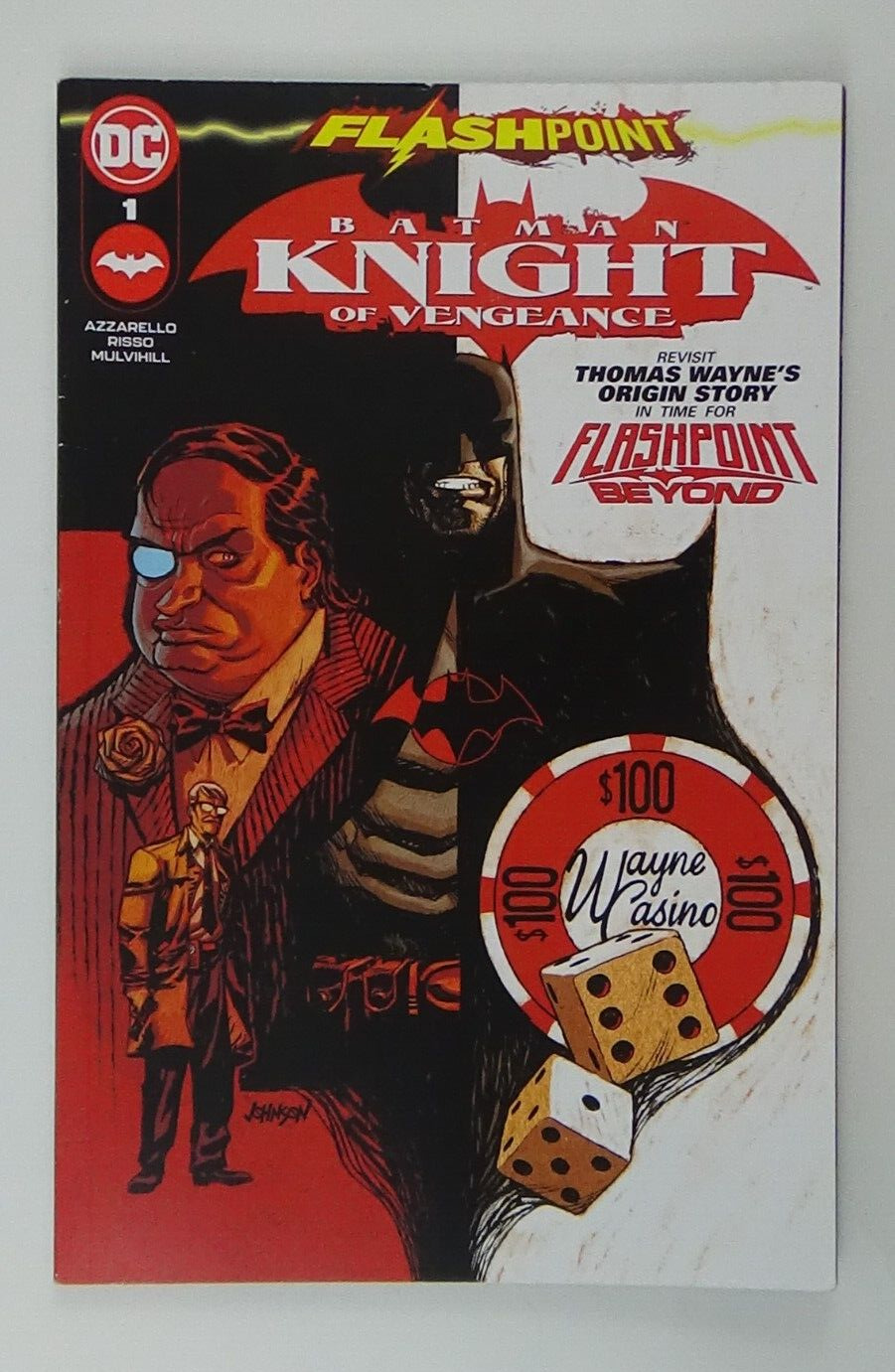 Batman: Knight of Vengence #1 Flashpoint DC Comics Paperback #08