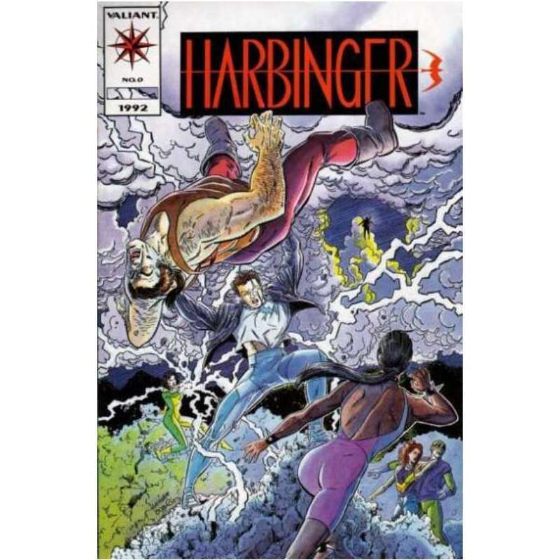 Harbinger (1992 series) #0 2nd printing in NM minus cond. Valiant comics [m}