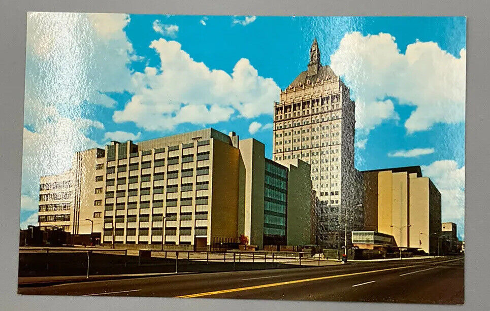 Vintage Kodak Impressive 19 Story Tower Headquarters Rochester New York Postcard