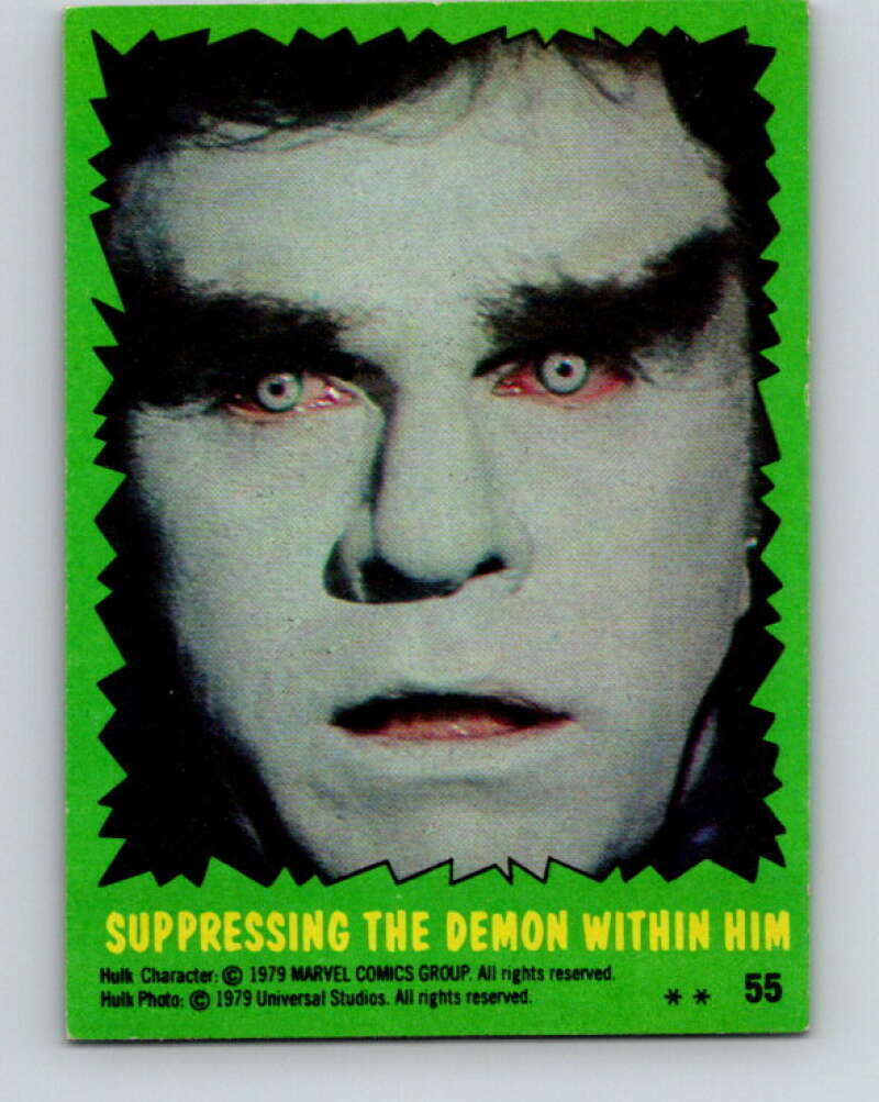 1979 Marvel Incredibale Hulk #55 Surpressing the Demon Within Him V34990