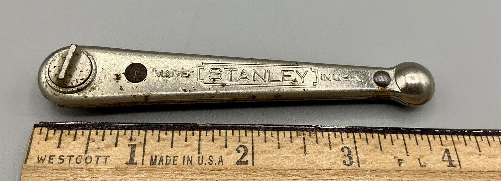STANLEY YANKEE No. 3400 - OFFSET RATCHET SCREWDRIVER  - U.S.A.