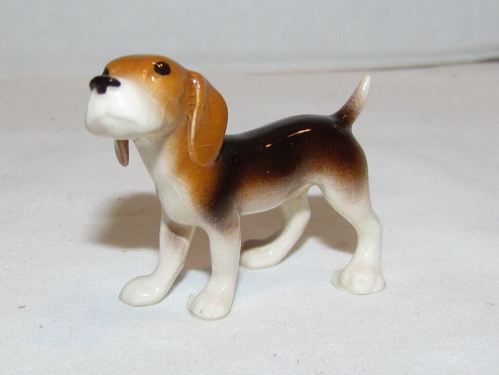 Hagen Renaker #A-104 A-432 Adult Beagle Standing Figurine