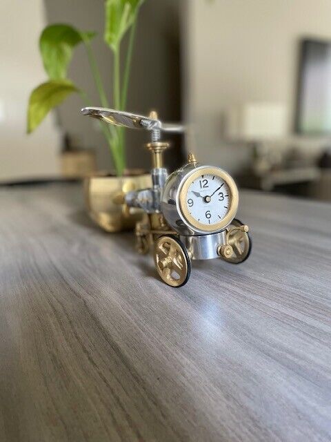 Pendulux Vintage Industrial Igor Table Clock