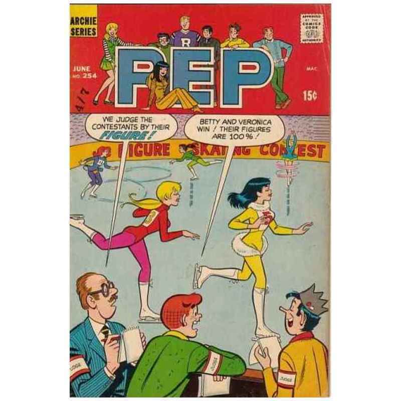 Pep Comics #254 in Very Good minus condition. MLJ comics [y\
