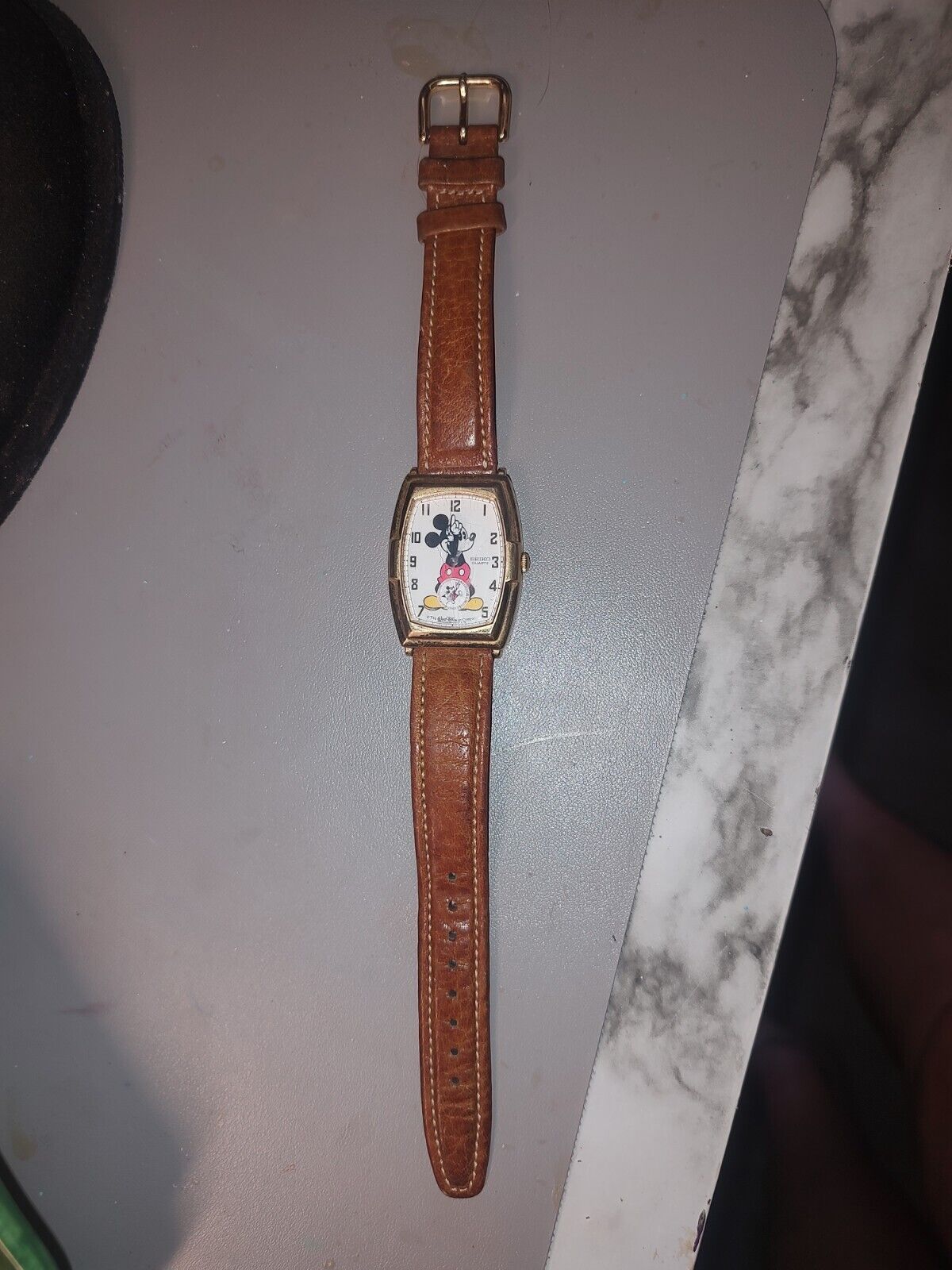 VINTAGE 1980's SEIKO 2K02-5019 WOMENS MICKEY MOUSE WATCH