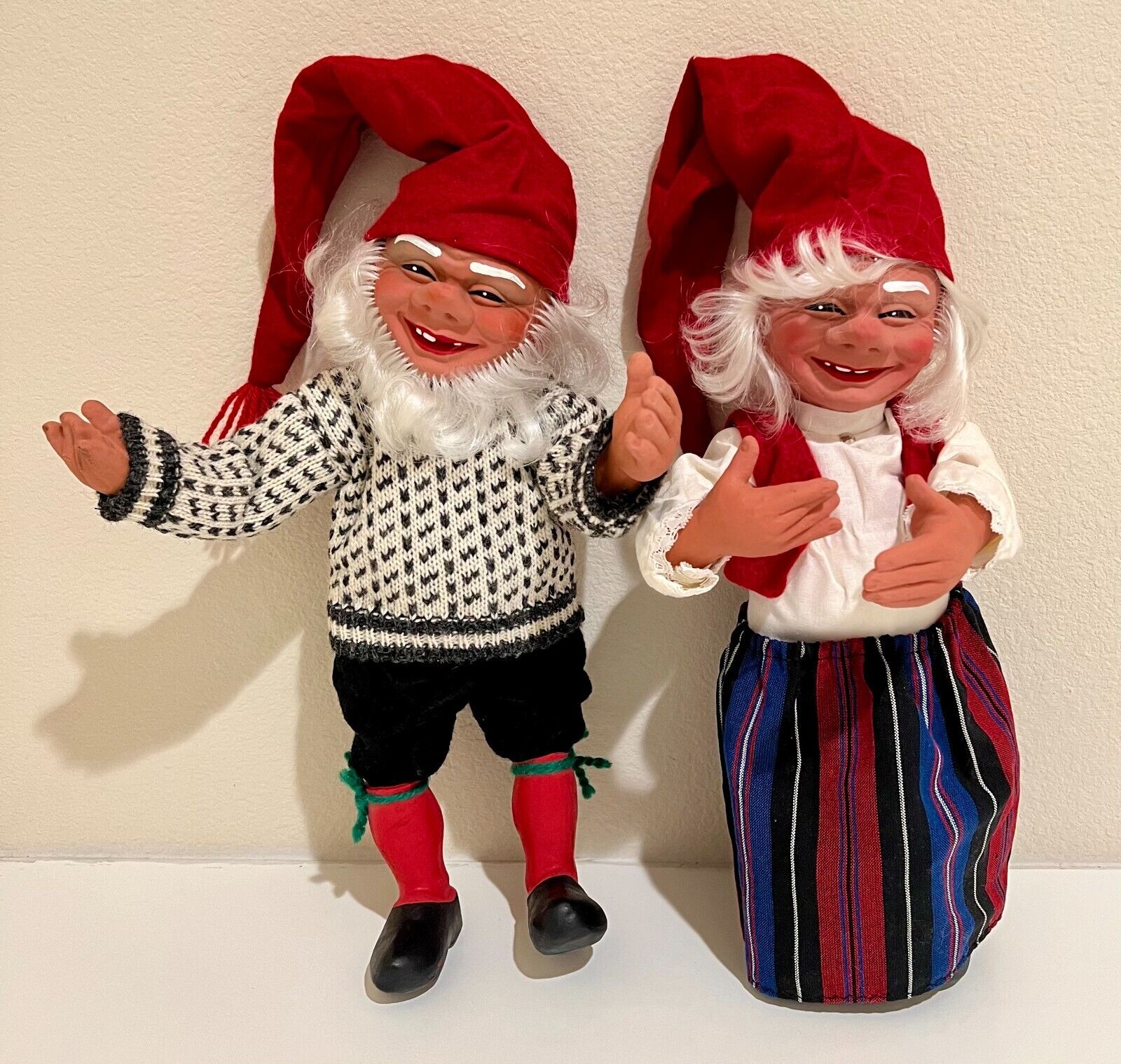 Vintage Arne Hasle Askim Norge Nordic Christmas Elf Gnome Doll 14\