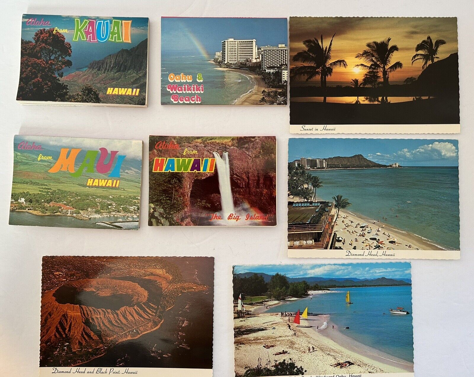 Vintage Hawaii Unused Postcards & Mini Accordion Photo Books NEW NOS {H}