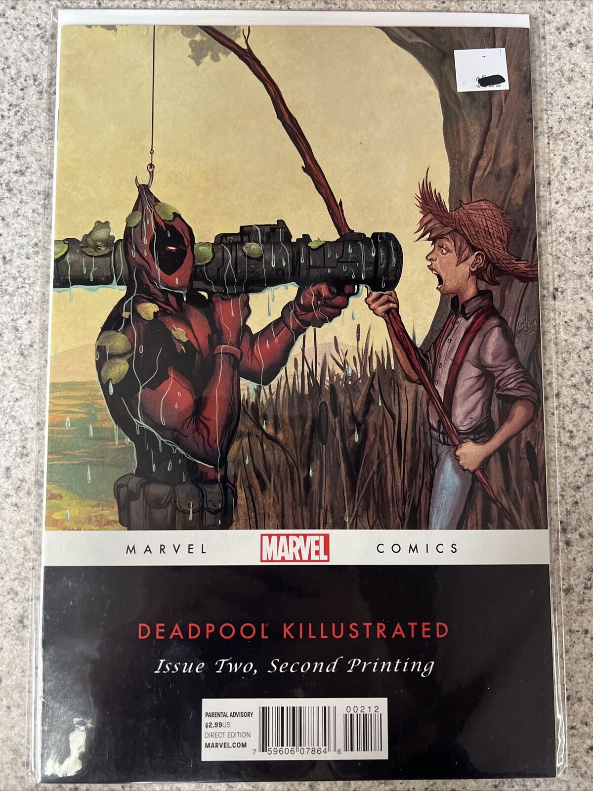 Deadpool Killustrated #2 Second Print Cover NM 2nd Print Marvel 2013