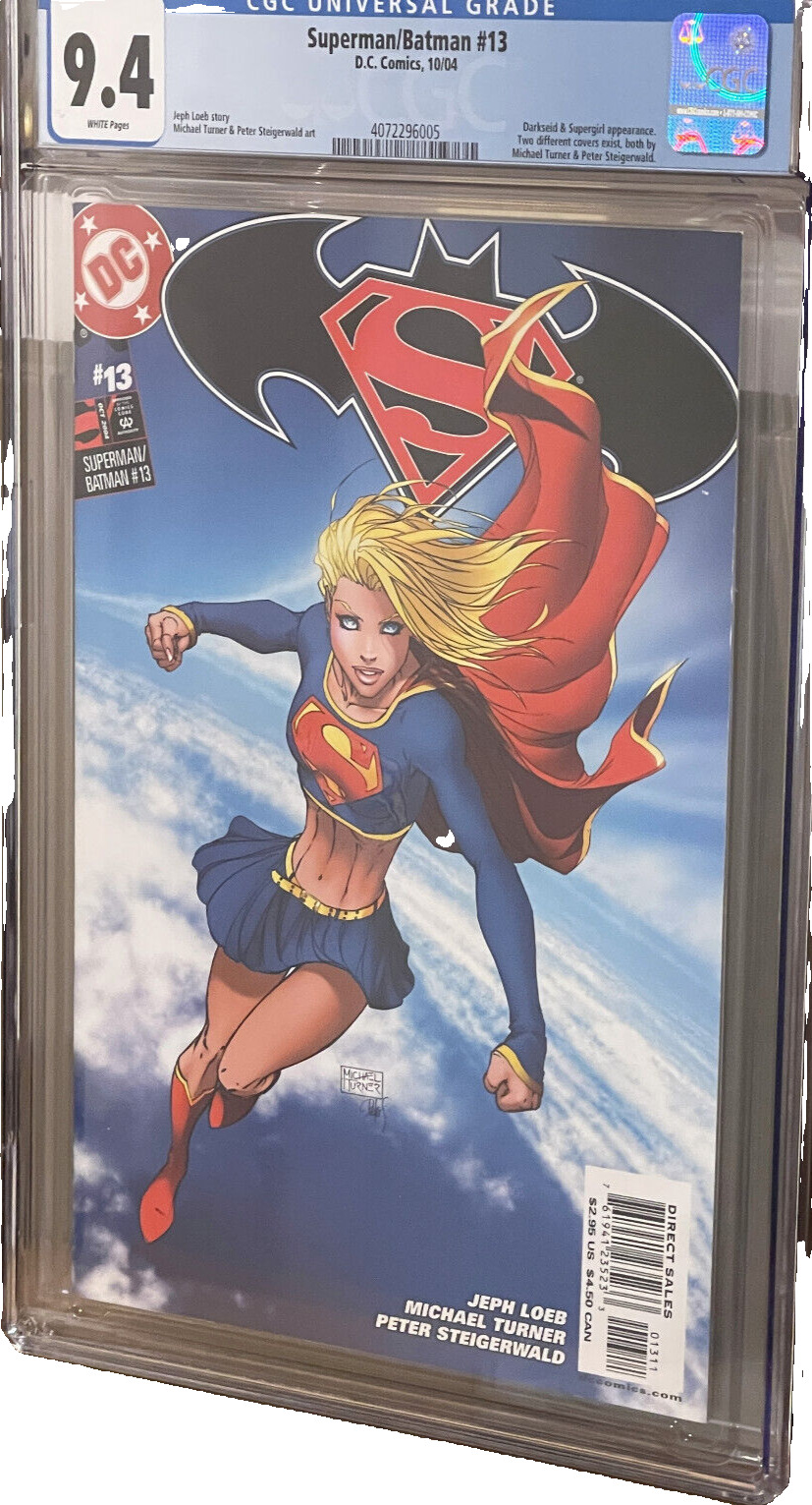Superman/Batman 13 CGC 9.4 Darkseid & Supergirl