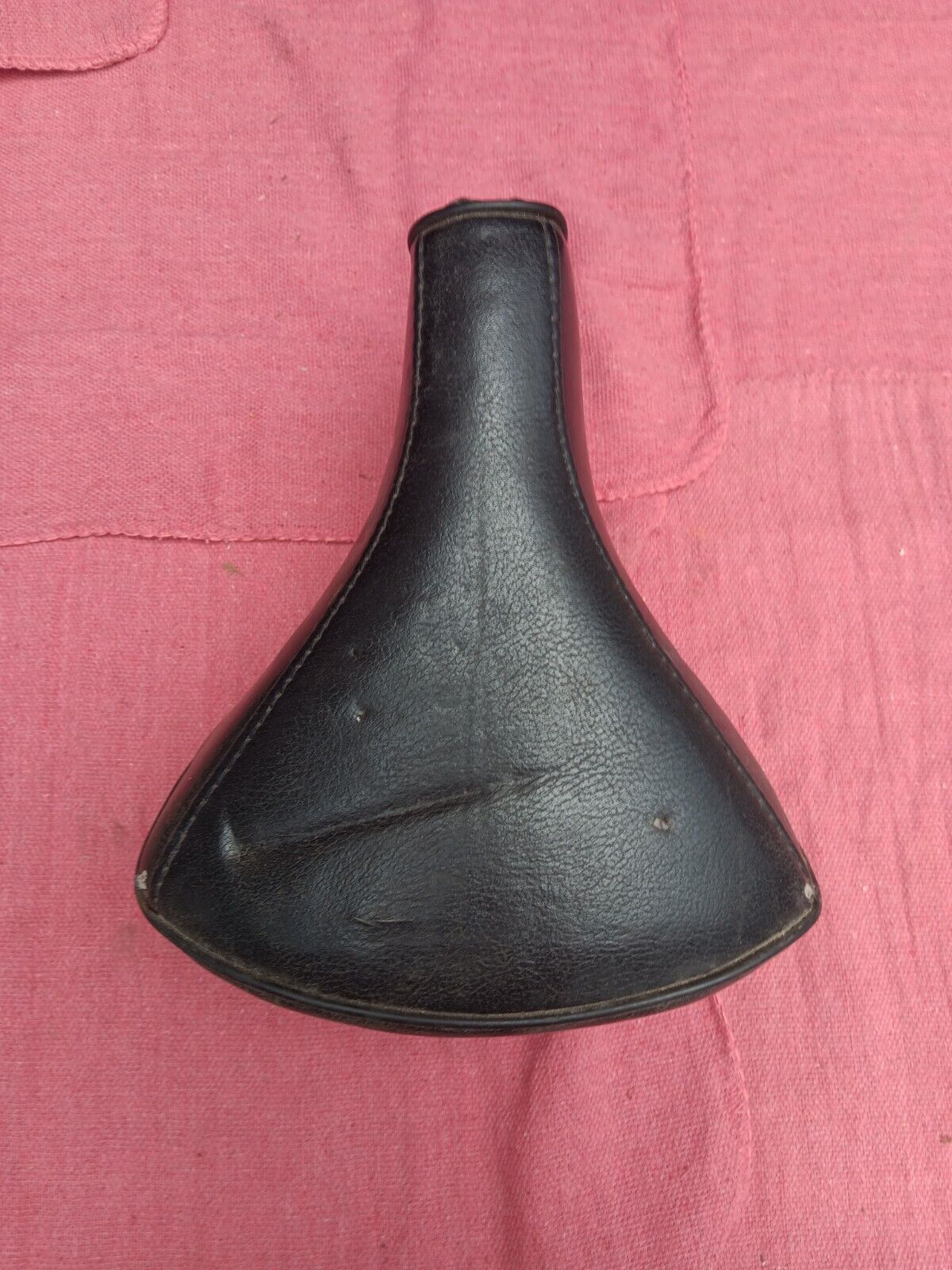 Vintage Persons bicycle SADDLE seat Black Made In USA Not Perfect See Pictures 