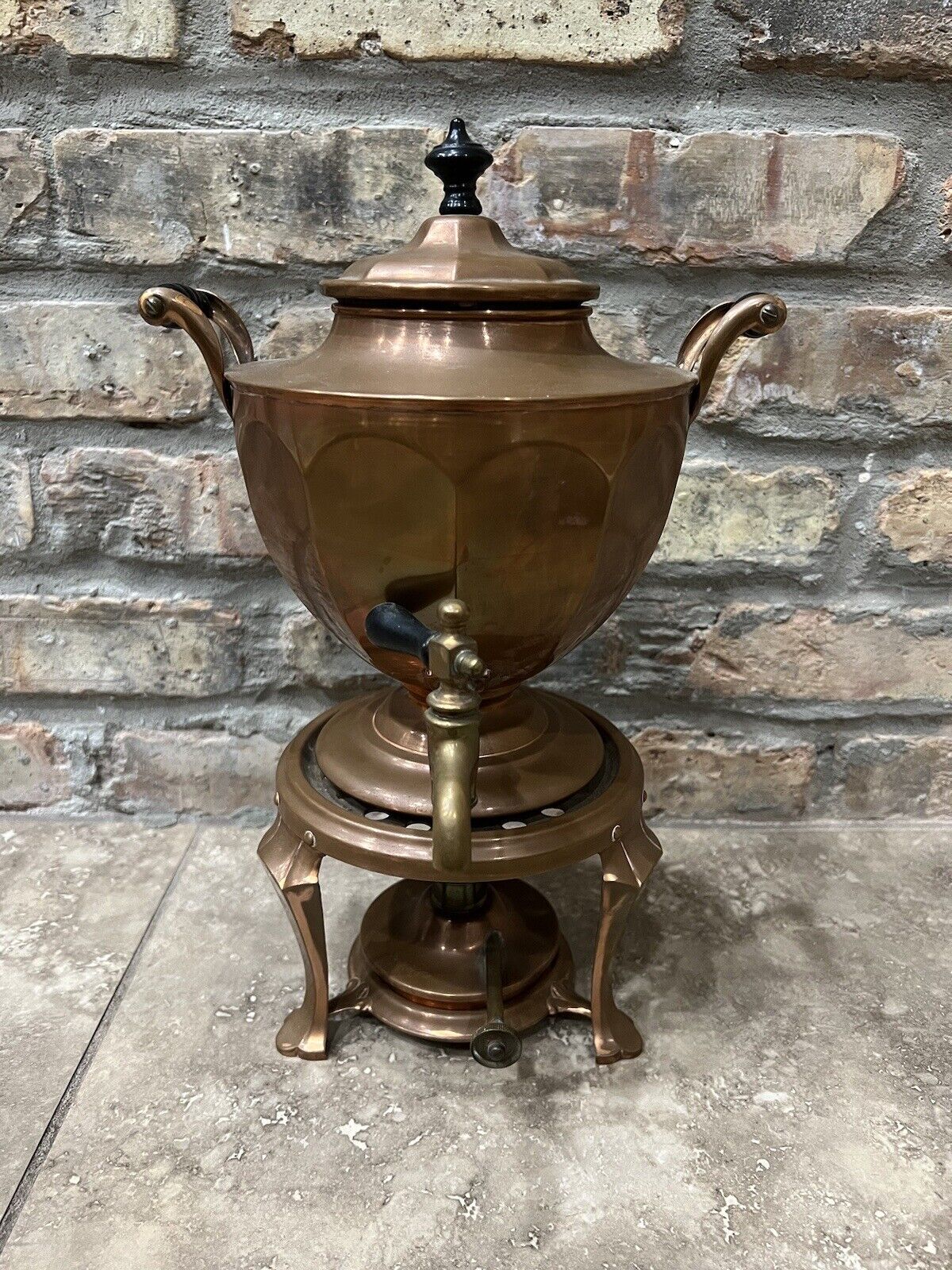Antique Manning Bowman & Co. Coffee Tea Hot Water Percolator  No Internal Parts