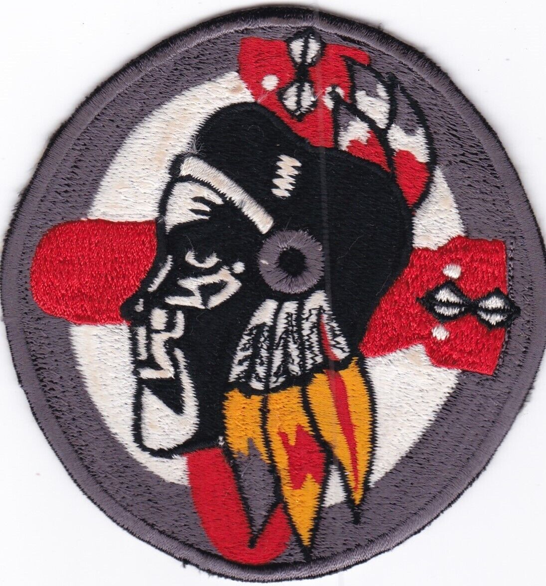 WWII USAAF 507th Bomb Squadron 504th-333rd Bomb Group 20th Air Force Patch Q-9