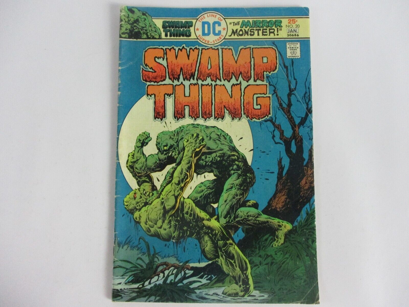 DC Comics SWAMP THING #20 January 1976