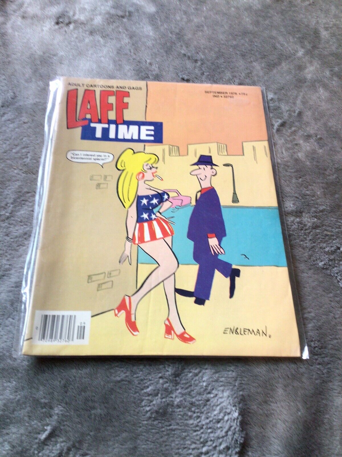 Vintage Laff Time September 1976 Adult Humor And Dirty Joke Comic book