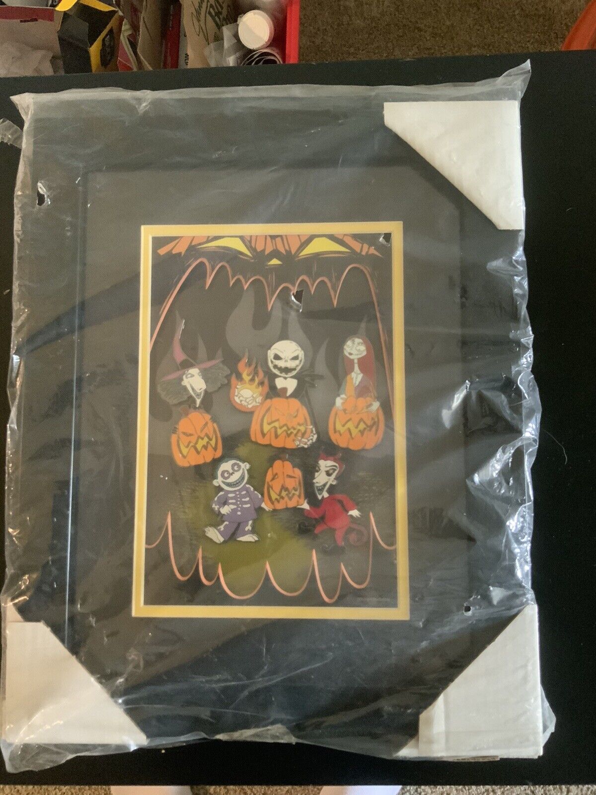 Limited Edition Nightmare Before Christmas Framed Set  1of500 Made By Disney