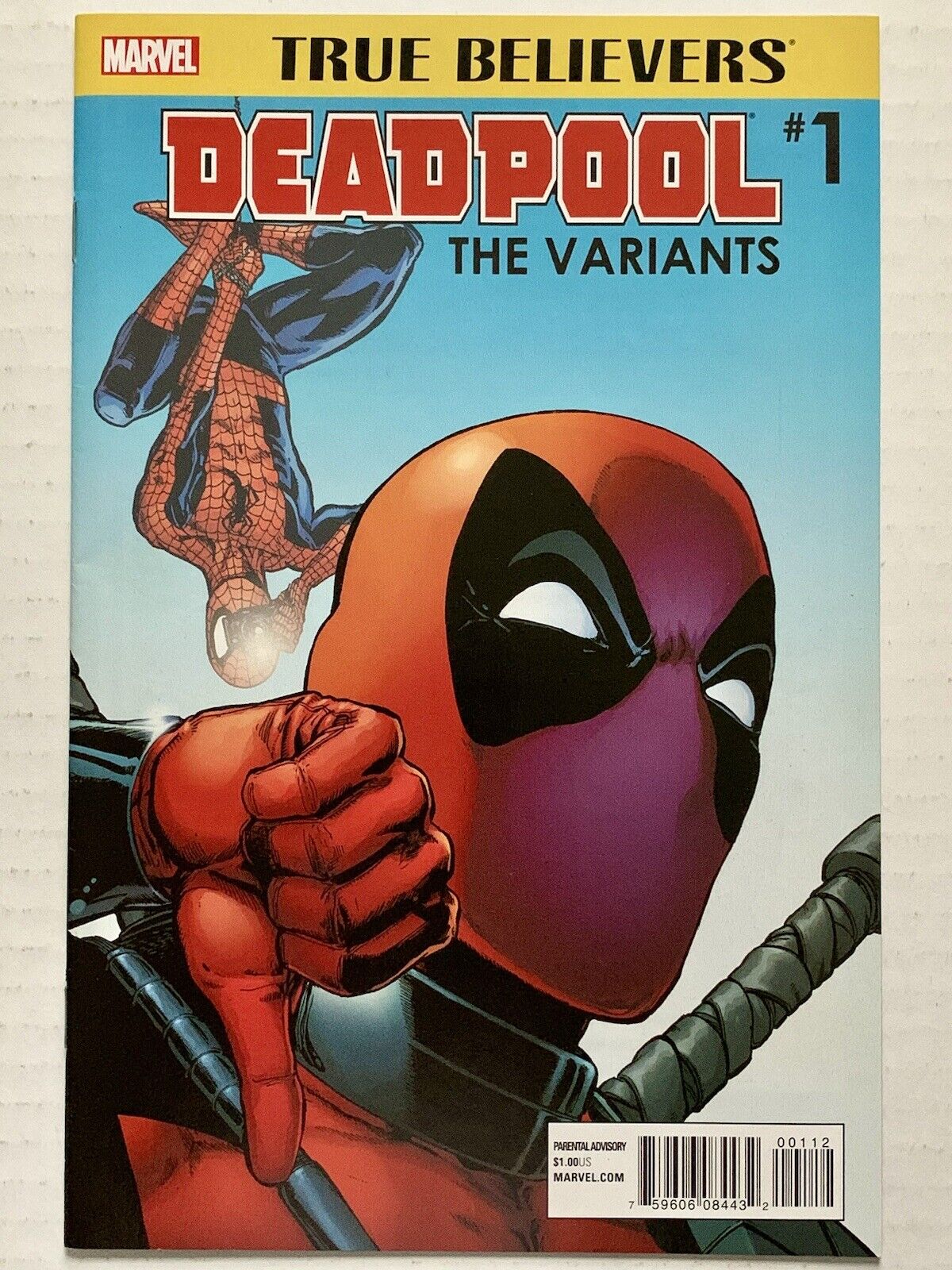 True Believers: Deadpool #1 (2016) The Variants (NM/9.4) Cover Gallery -VINTAGE