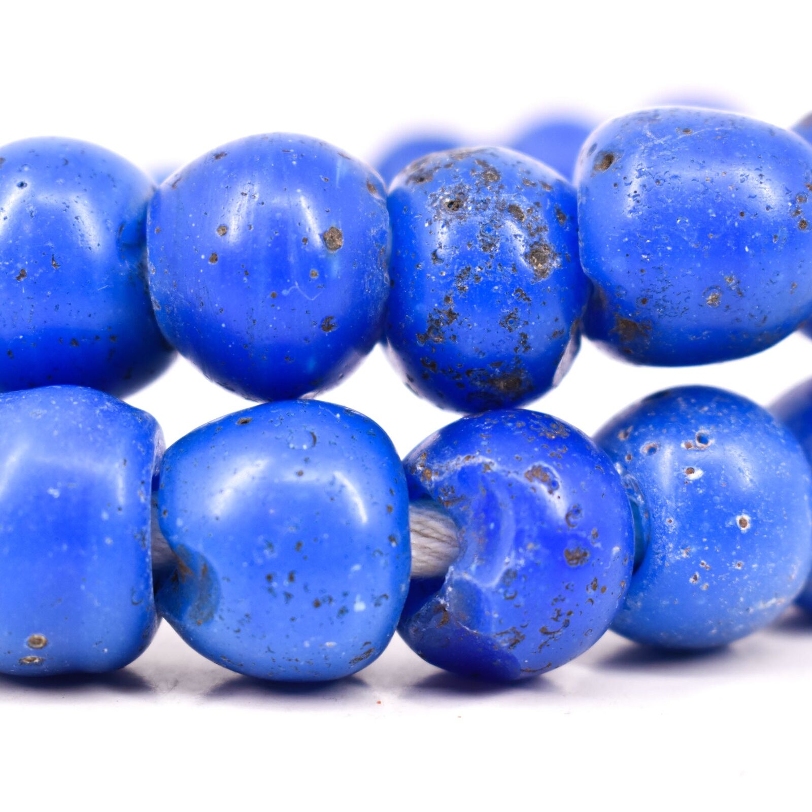 Old Blue European Trade Beads Africa