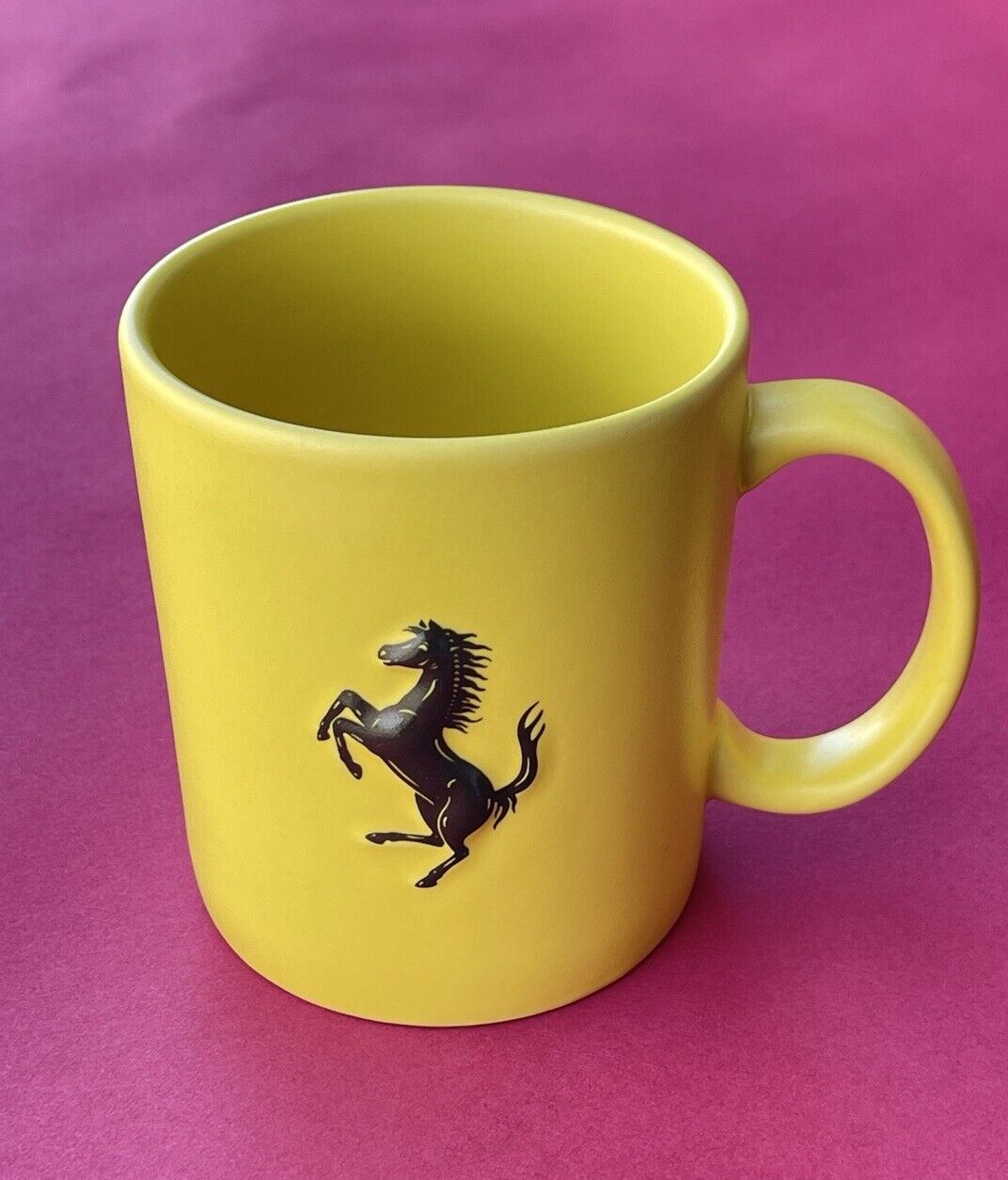 Genuine Ferrari Coffee Cup Mug Tea Yellow Exclusively at Ferrari Store