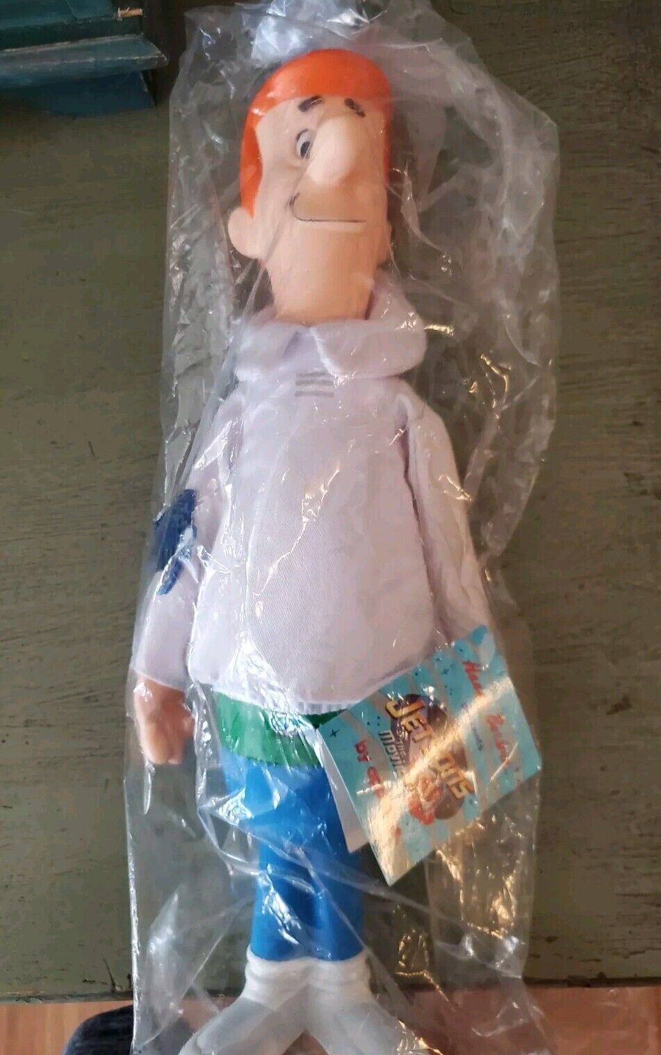 Vintage George JETSON Doll Hanna Barbera 1990 The Jetsons by Applaus with tags.