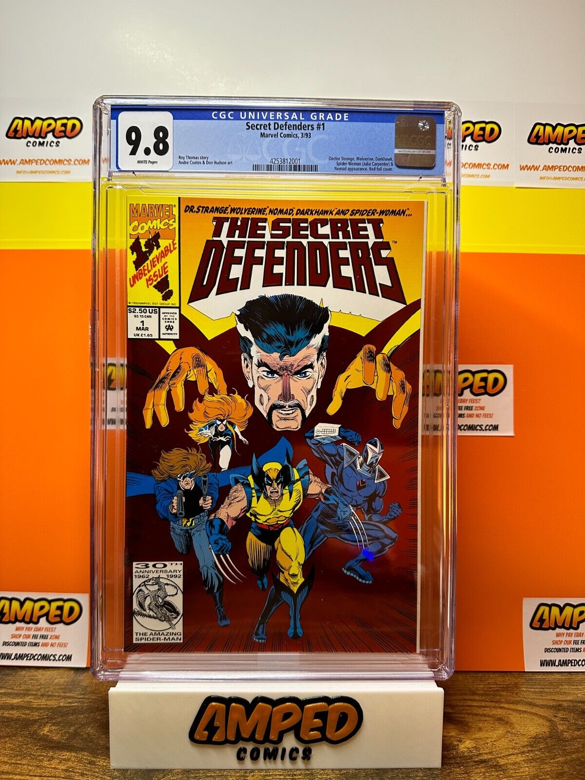 The Secret Defenders #1 CGC 9.8