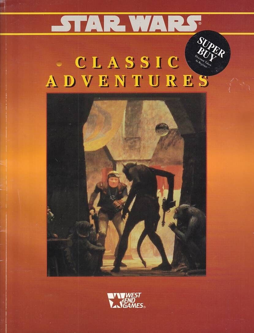 42608: West End Games STAR WARS CLASSIC ADVENTURES #1 VF Grade