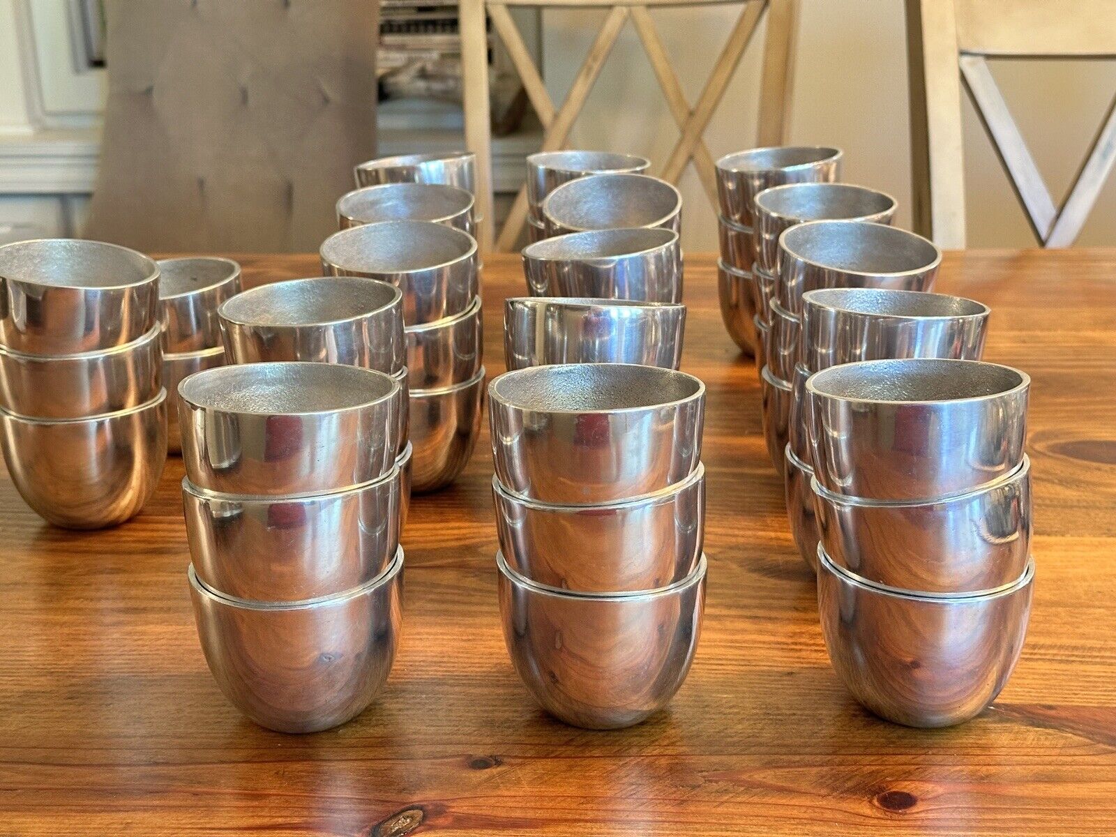 Wilton Pewter Jefferson Cups Punch Cups