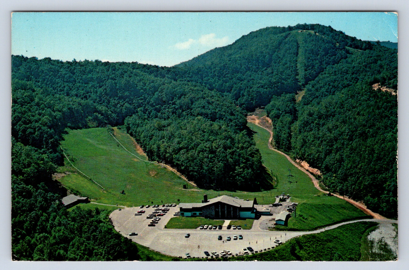 Vintage Postcard Gatlinburg Ski Resort Tennessee