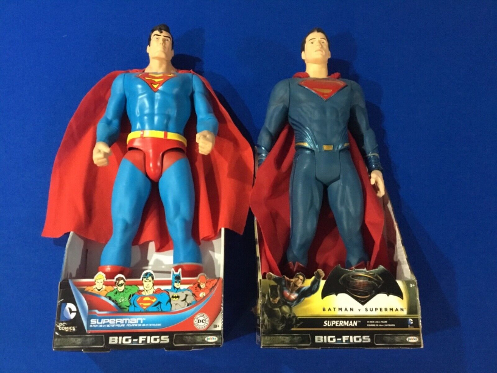Superman DC Comics Jakks Big Figs Combo Batman Vs Superman New