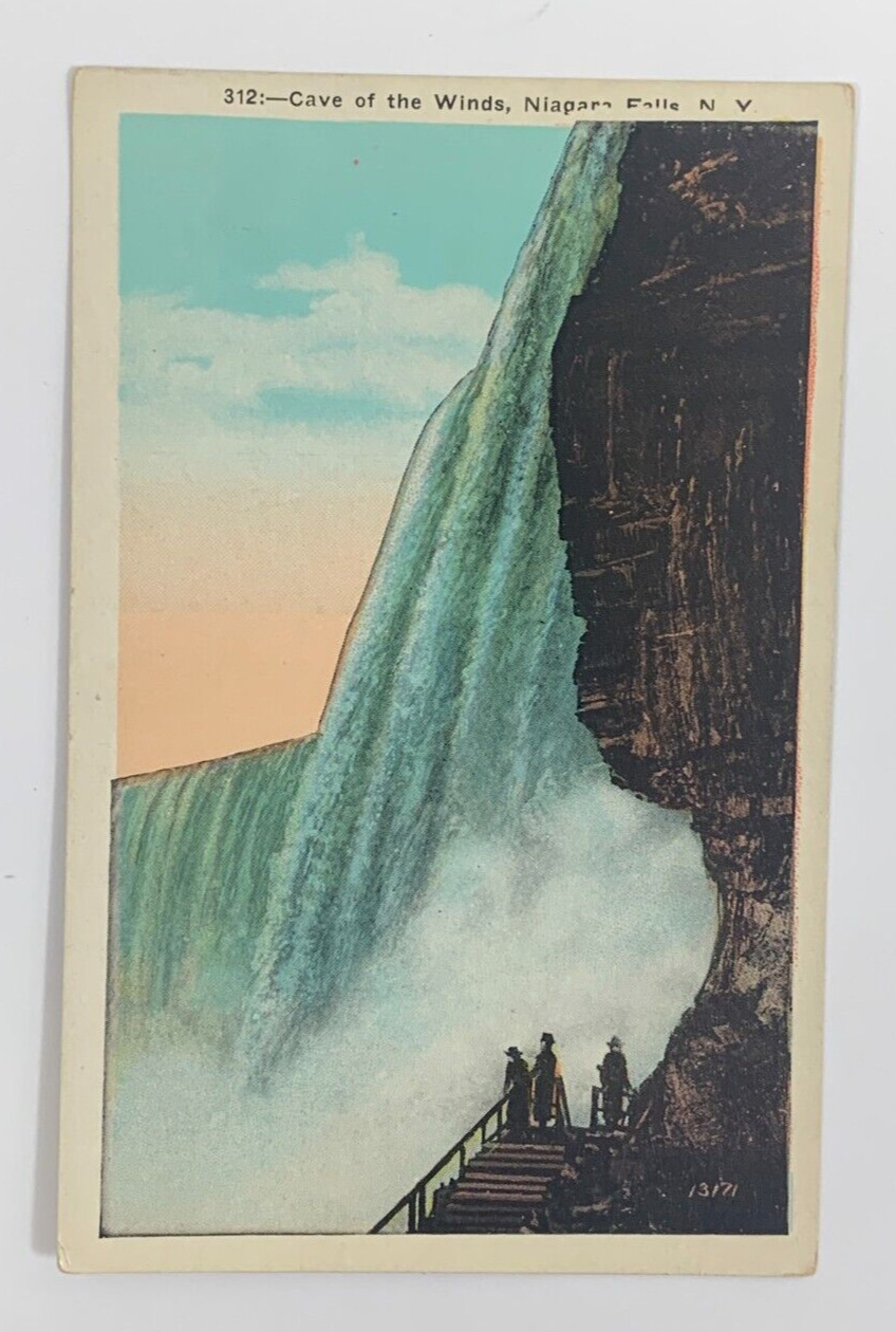 Cave of the Winds Niagara Falls New York Postcard Unposted