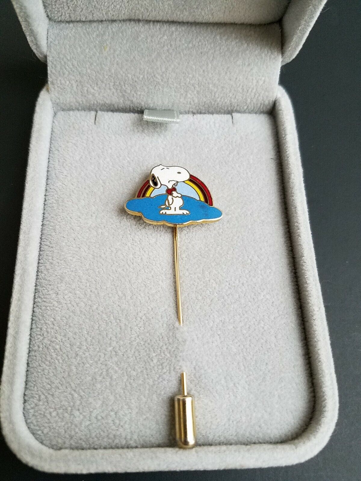 Vintage Snoopy Stick Pin Aviva Taiwan 