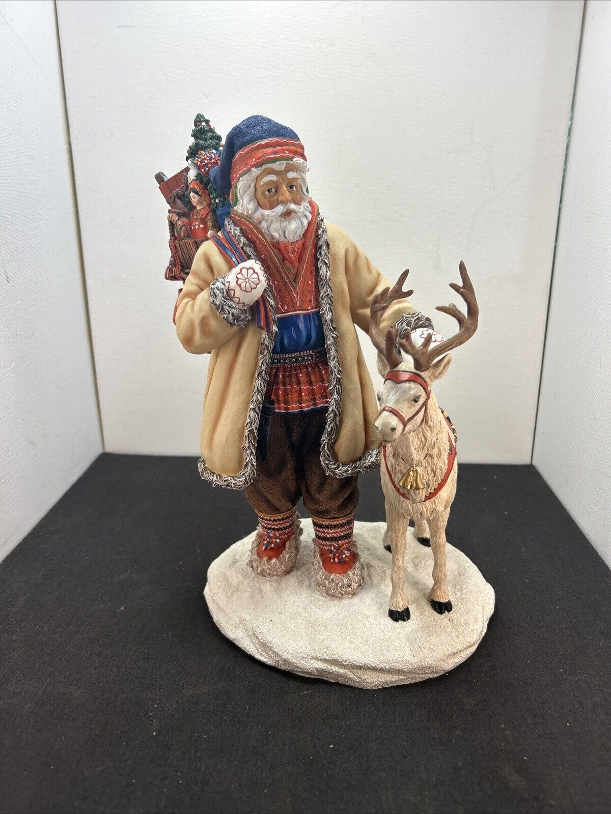 Pipka Laplander Santa Reindeer Gifts Christmas Home Decor # 13922 Artist Choice 
