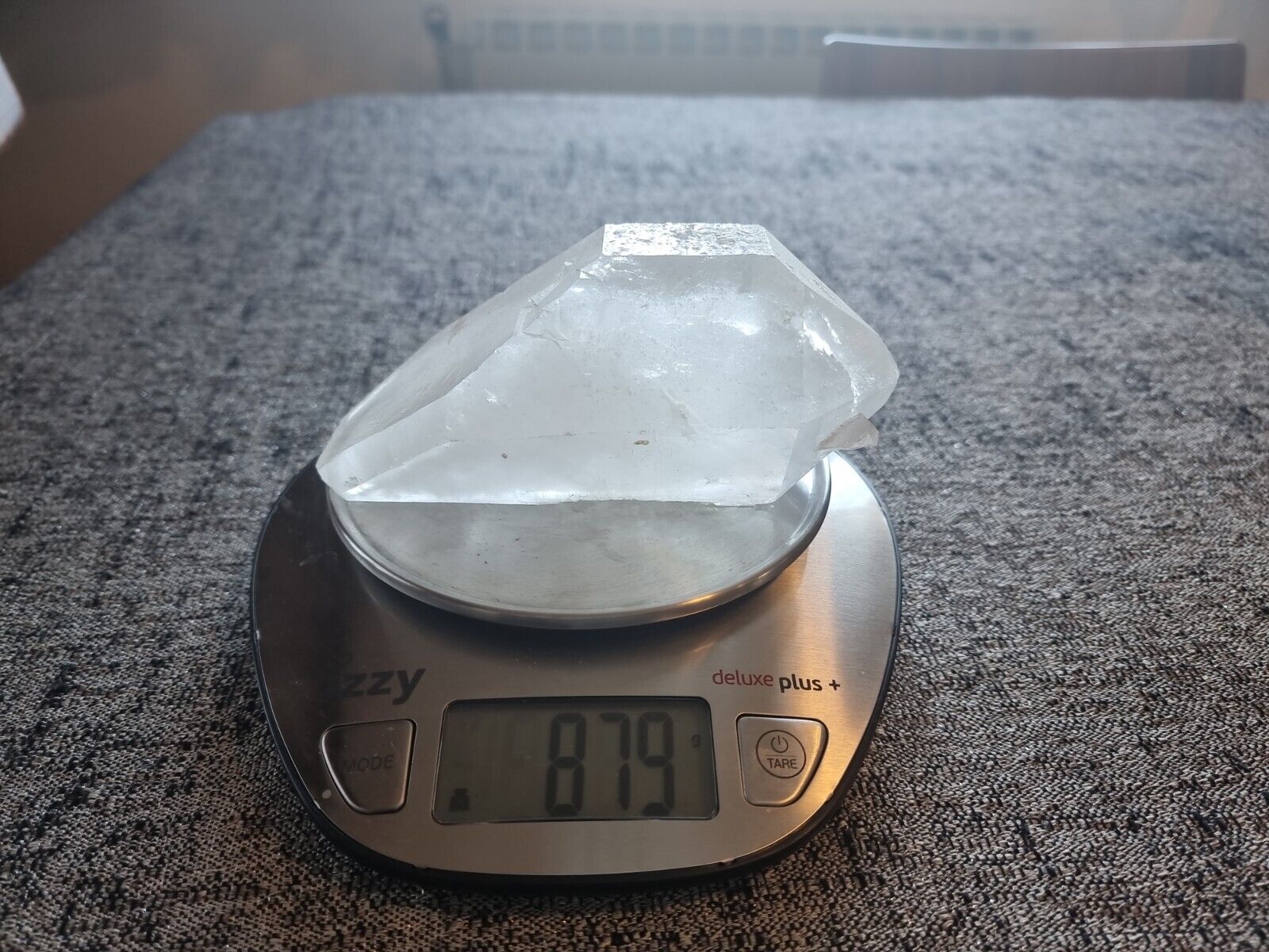 Large Polished Quartz Crystal - 879 Grams