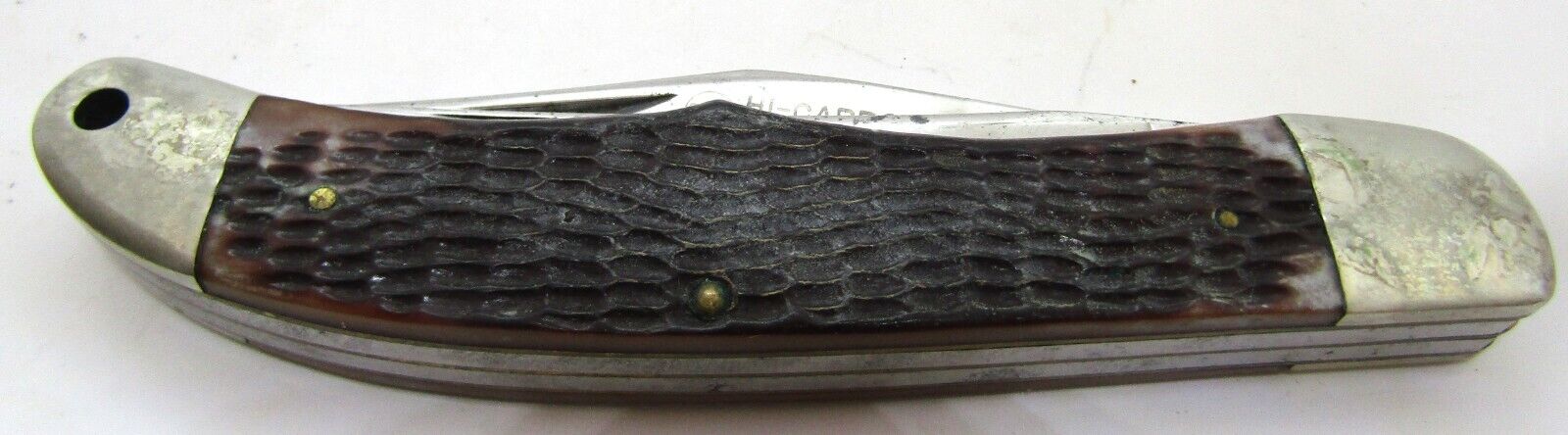 Vintage SCHRADE-WALDEN 225H Sears 'Folding Hunter' 2-Blade Pocket Knife.