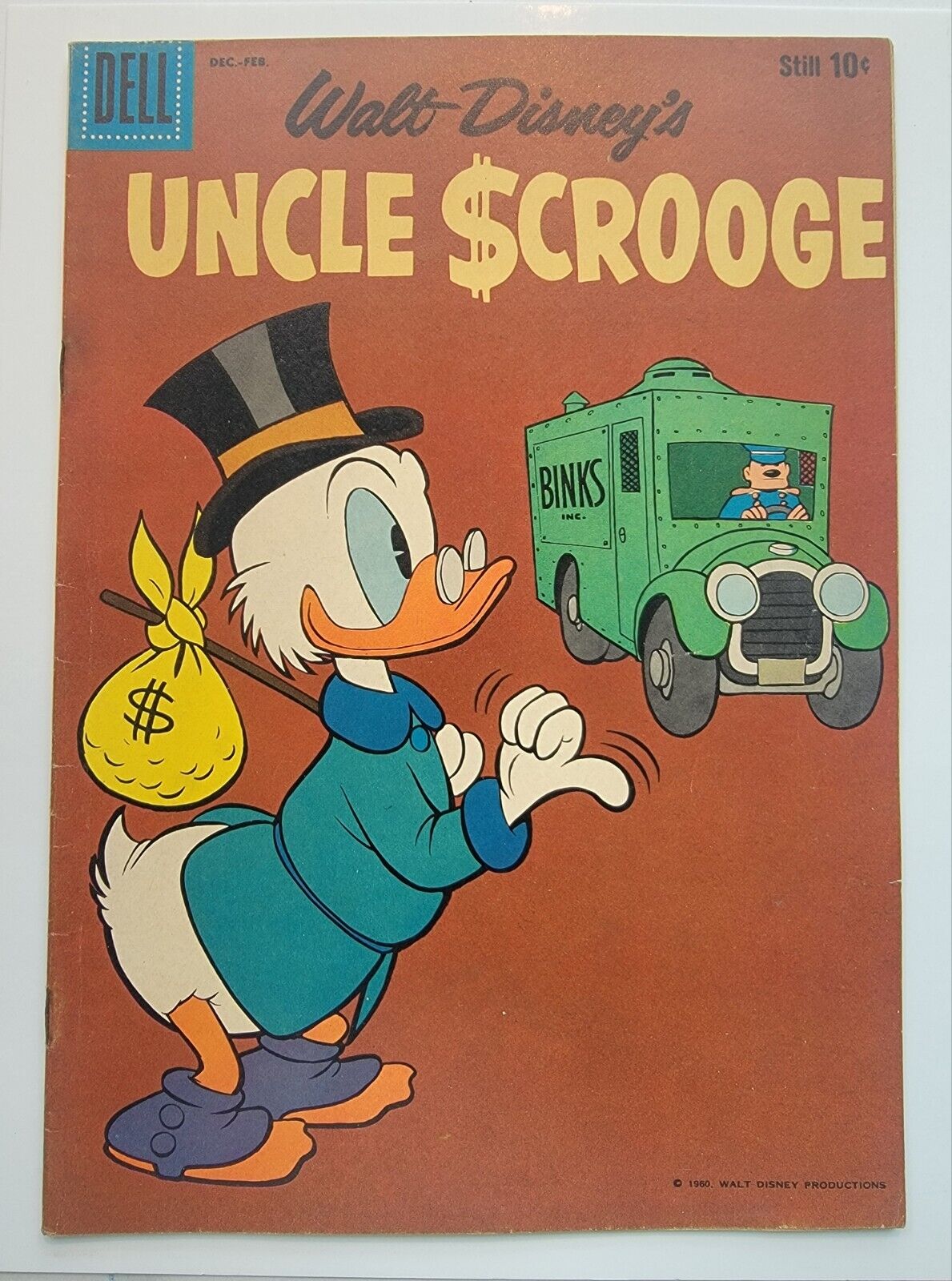 Walt Disney's Uncle Scrooge #32 FN Dell 1960 Carl Barks - Silver Age, Mid Grade 