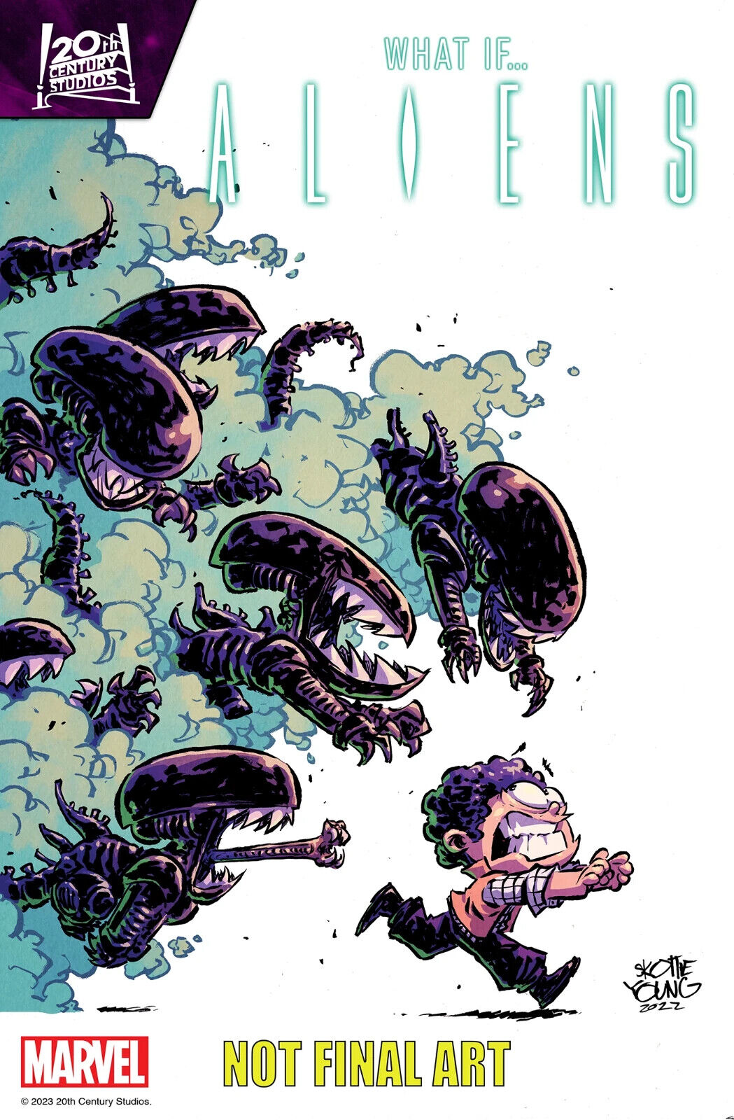 WHAT IF...? ALIENS #1 (SKOTTIE YOUNG VARIANT)(2024) COMIC BOOK ~ Marvel