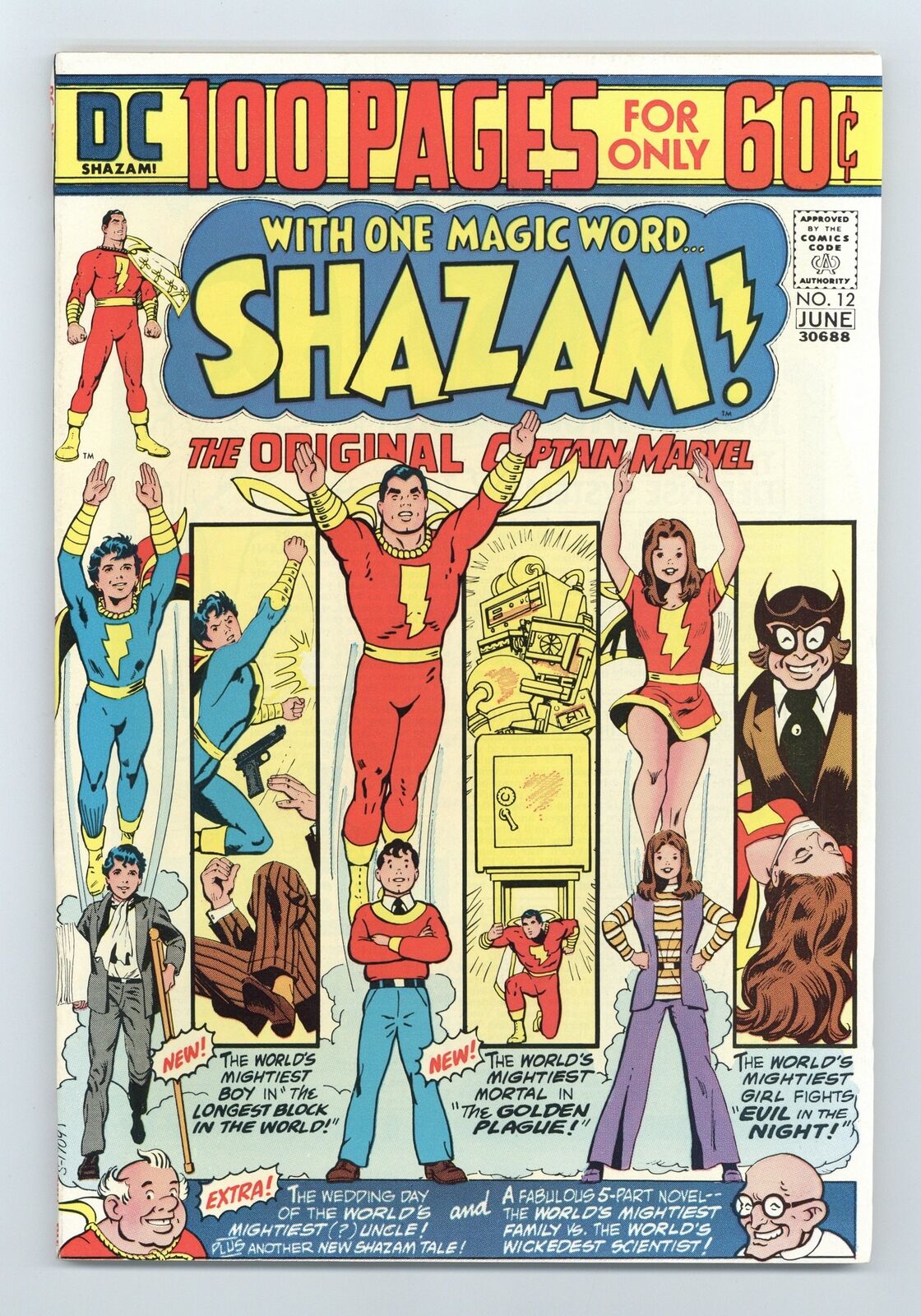 Shazam #12 FN/VF 7.0 1974