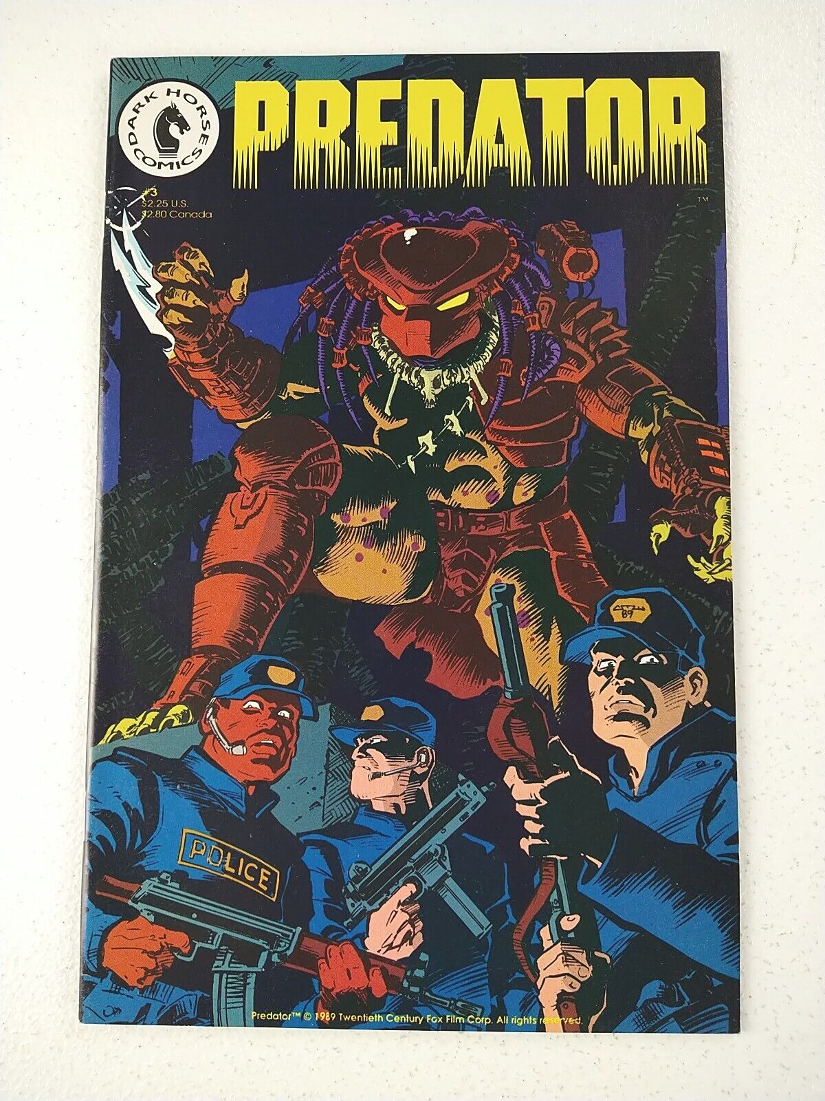 Predator #3 Original Series (1989 Dark Horse) VF Combined Shipping