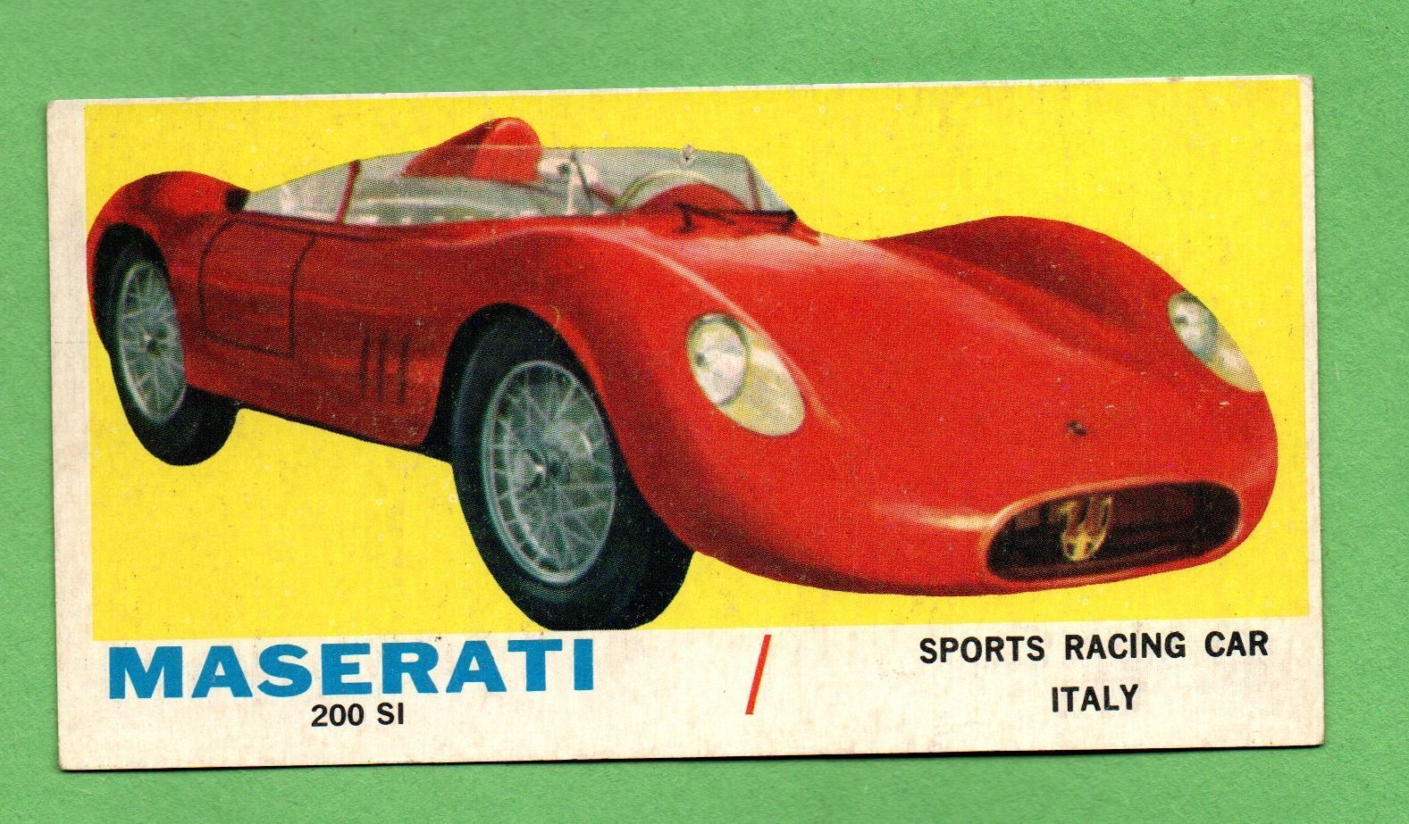 1961 Topps Sports Cars - Pick a Card - Set Break