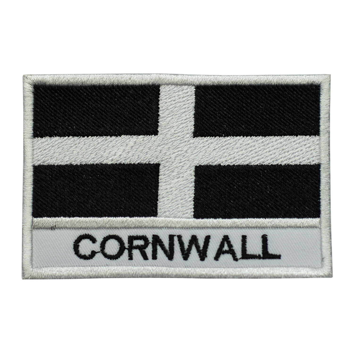 Cornwall County Flag Patch Iron On Patch Sew On Badge Embroidered Patch