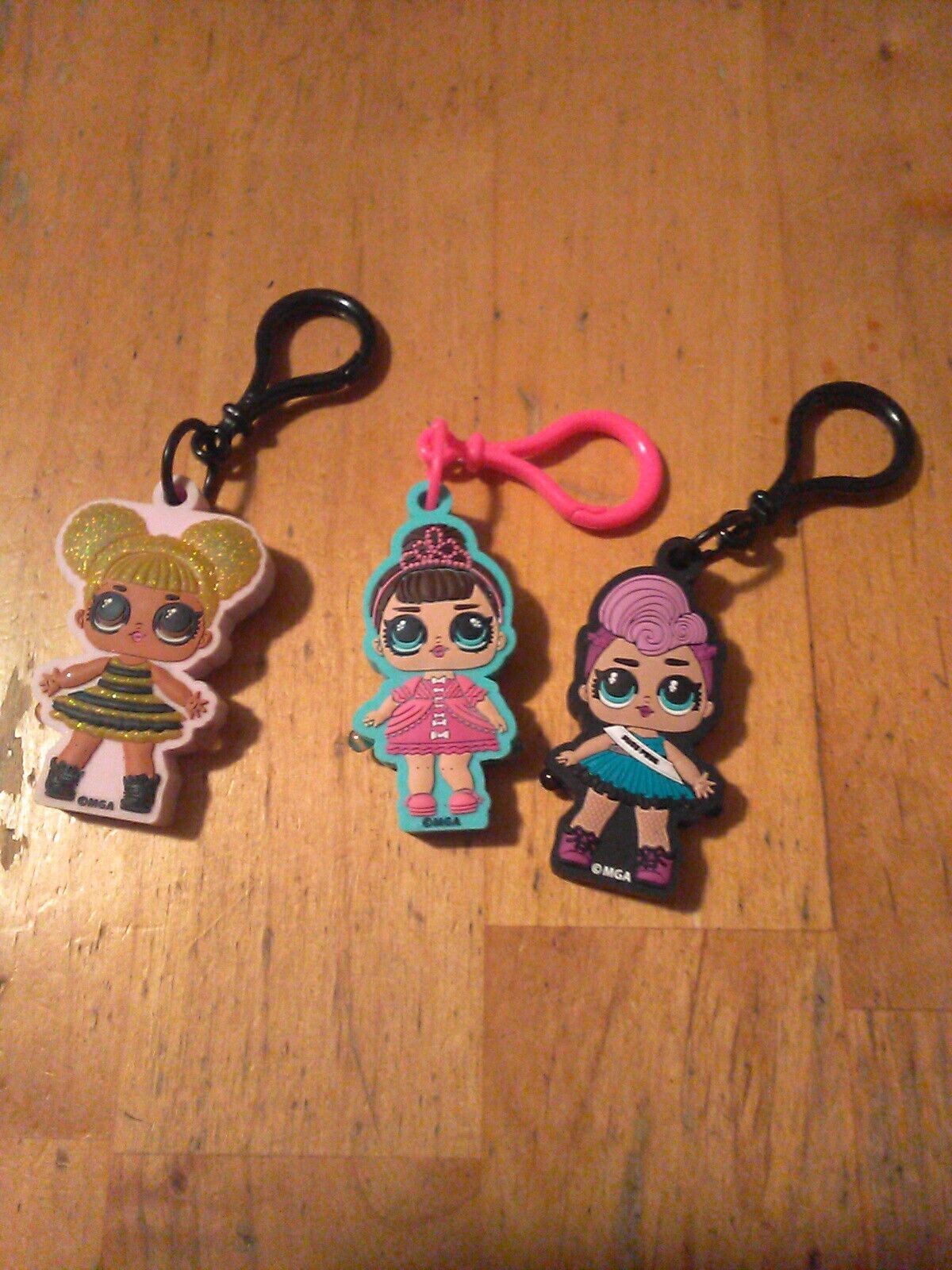 LOL surprise doll clip/keychain MGA (lot of 3)