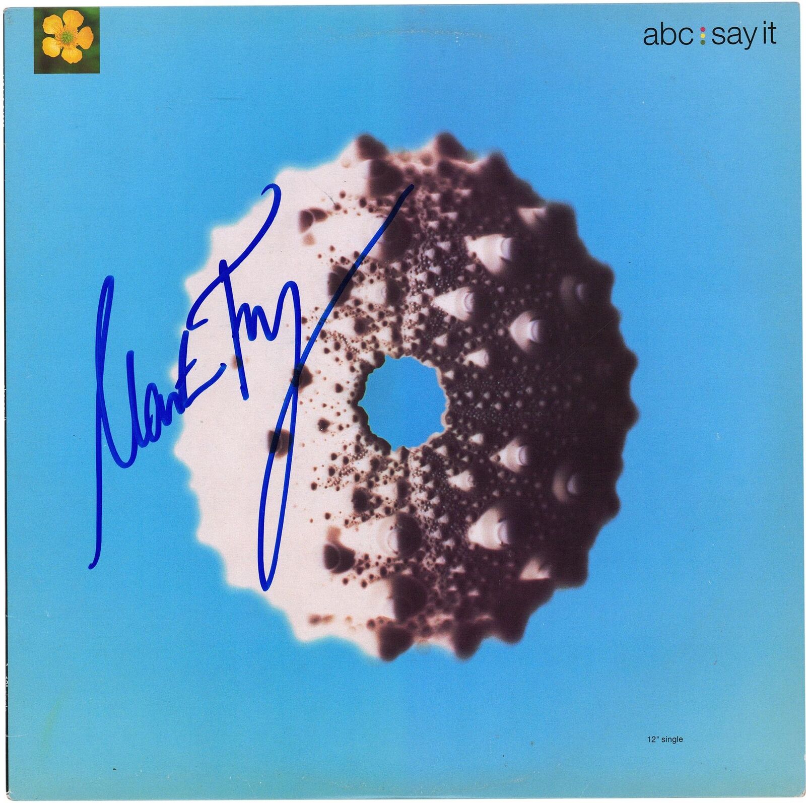 Martin Fry ABC Autographed Say It Album BAS