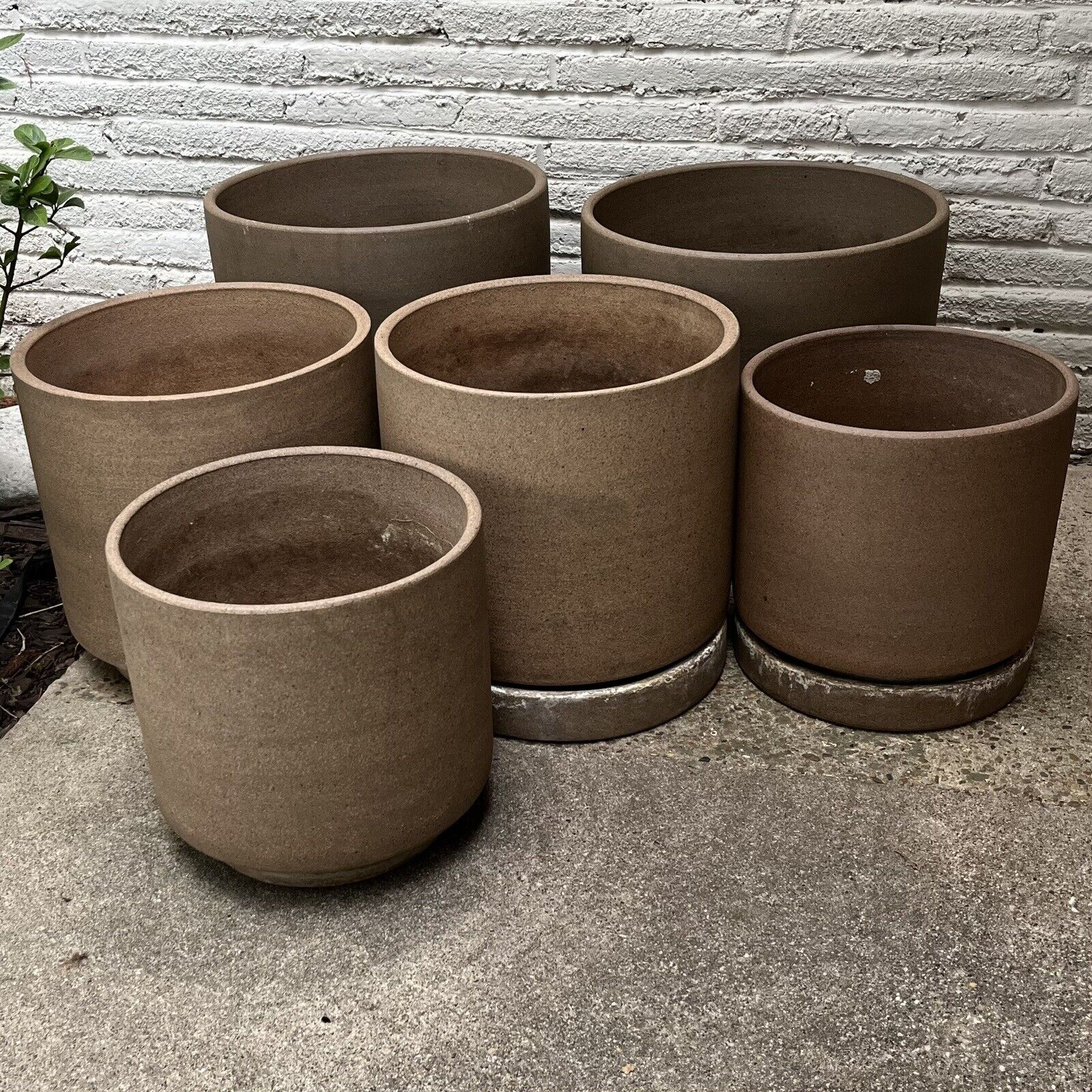 Lot Of 6 Architectural Pottery / David Cressey / Pro Artisan Planters