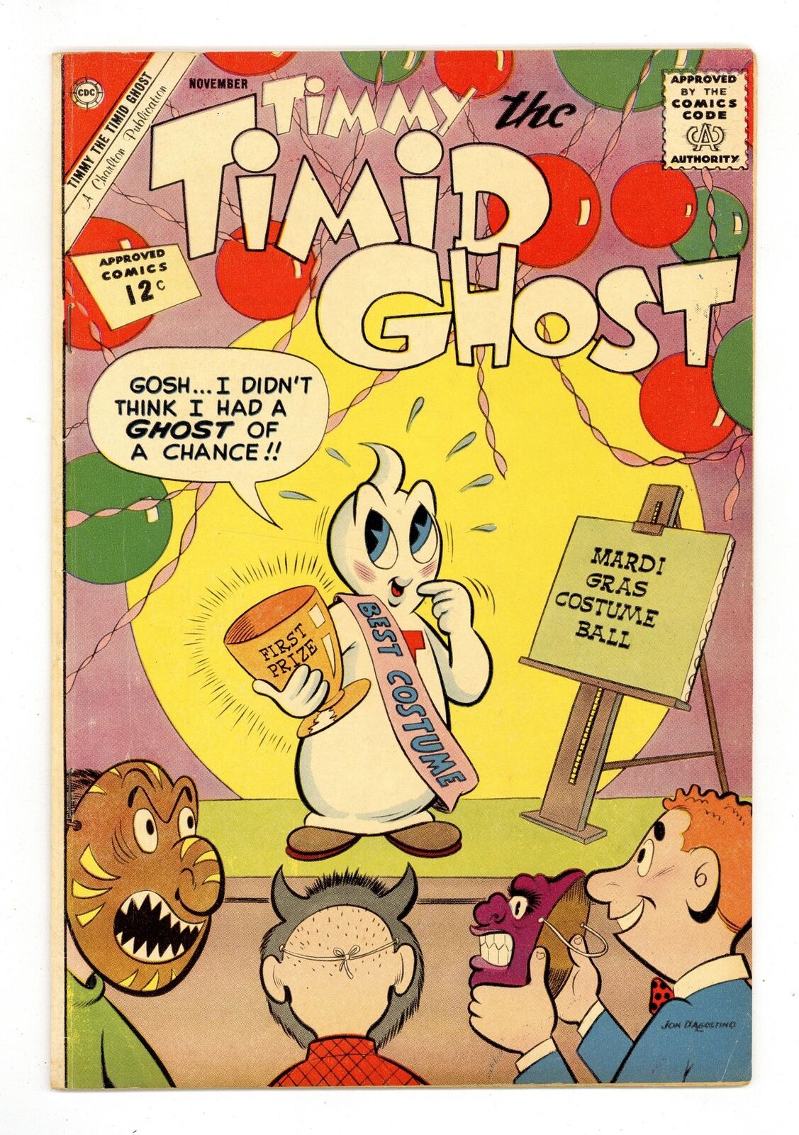 Timmy the Timid Ghost #35 VG 4.0 1962