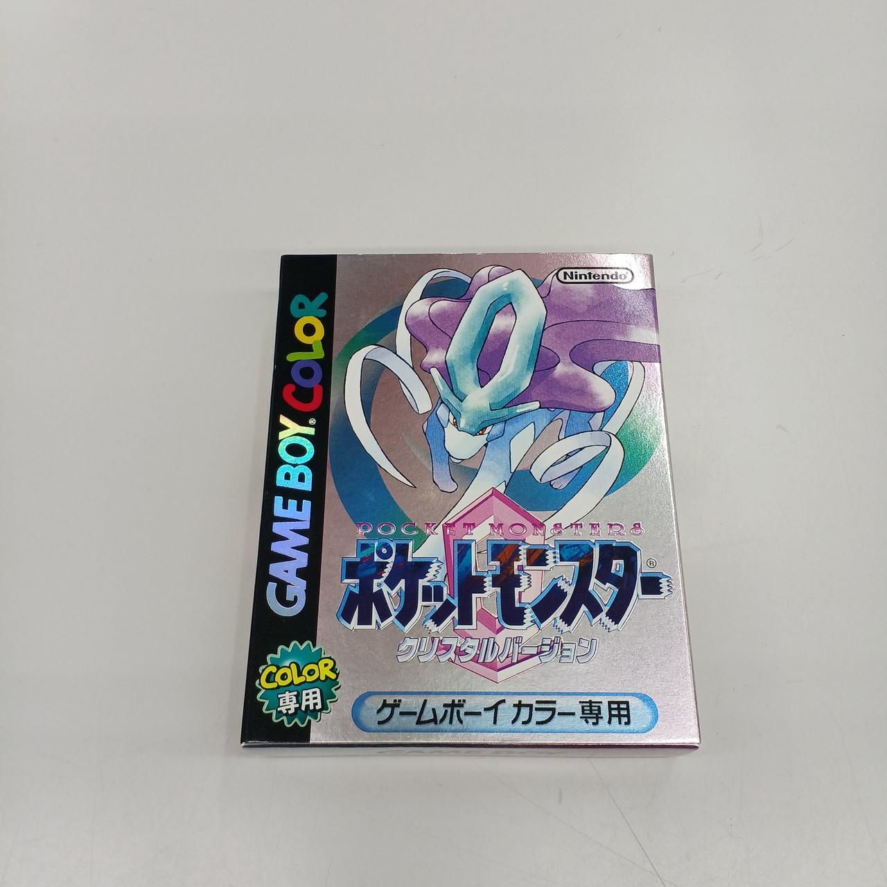 Nintendo Pokemon Crystal Version Game Boy Color Software